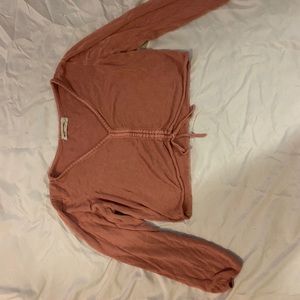 Crop top long sleeve